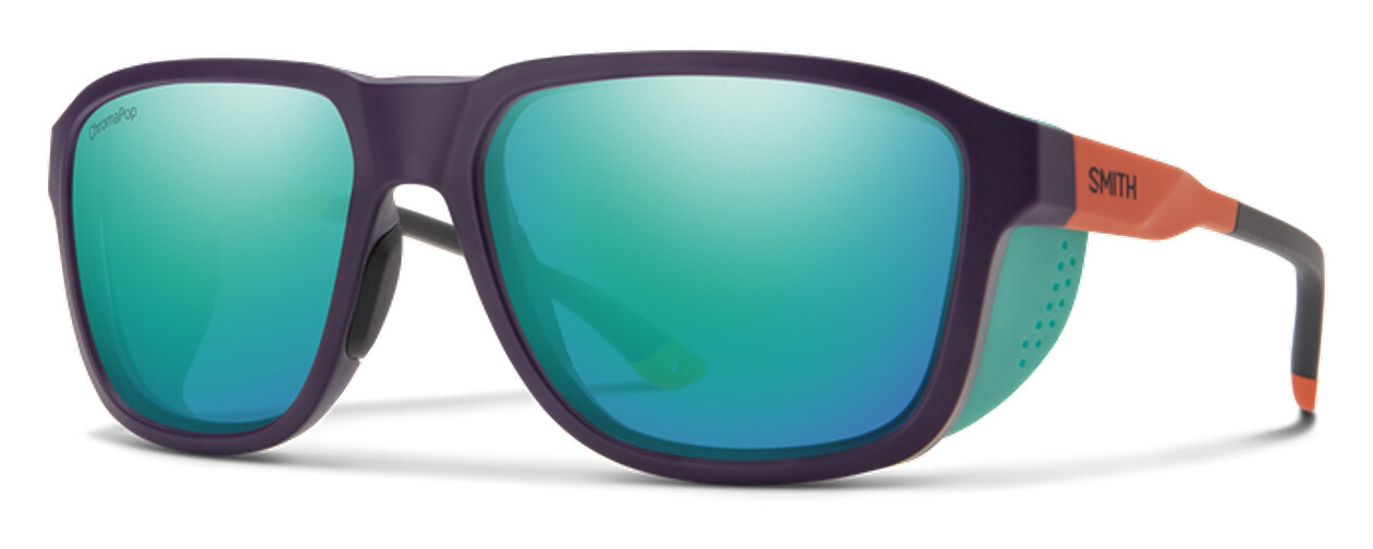 Polarised Glasses Smith Optics Embark Purple Cinder Hi Viz Polar Opal Mirror CzechNymph